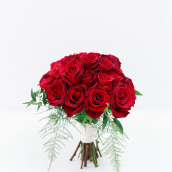 Red Rose Bridal Bouquet