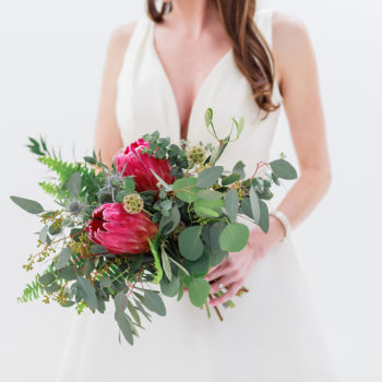 Bold and Wild Bridal Bouquet